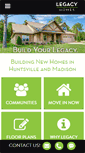 Mobile Screenshot of legacyhomesal.com